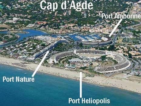 Studio Village Naturiste Port Nature 6 Agde Dış mekan fotoğraf